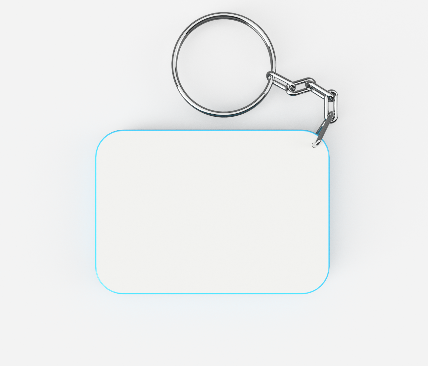 • Double Sided Key Rings