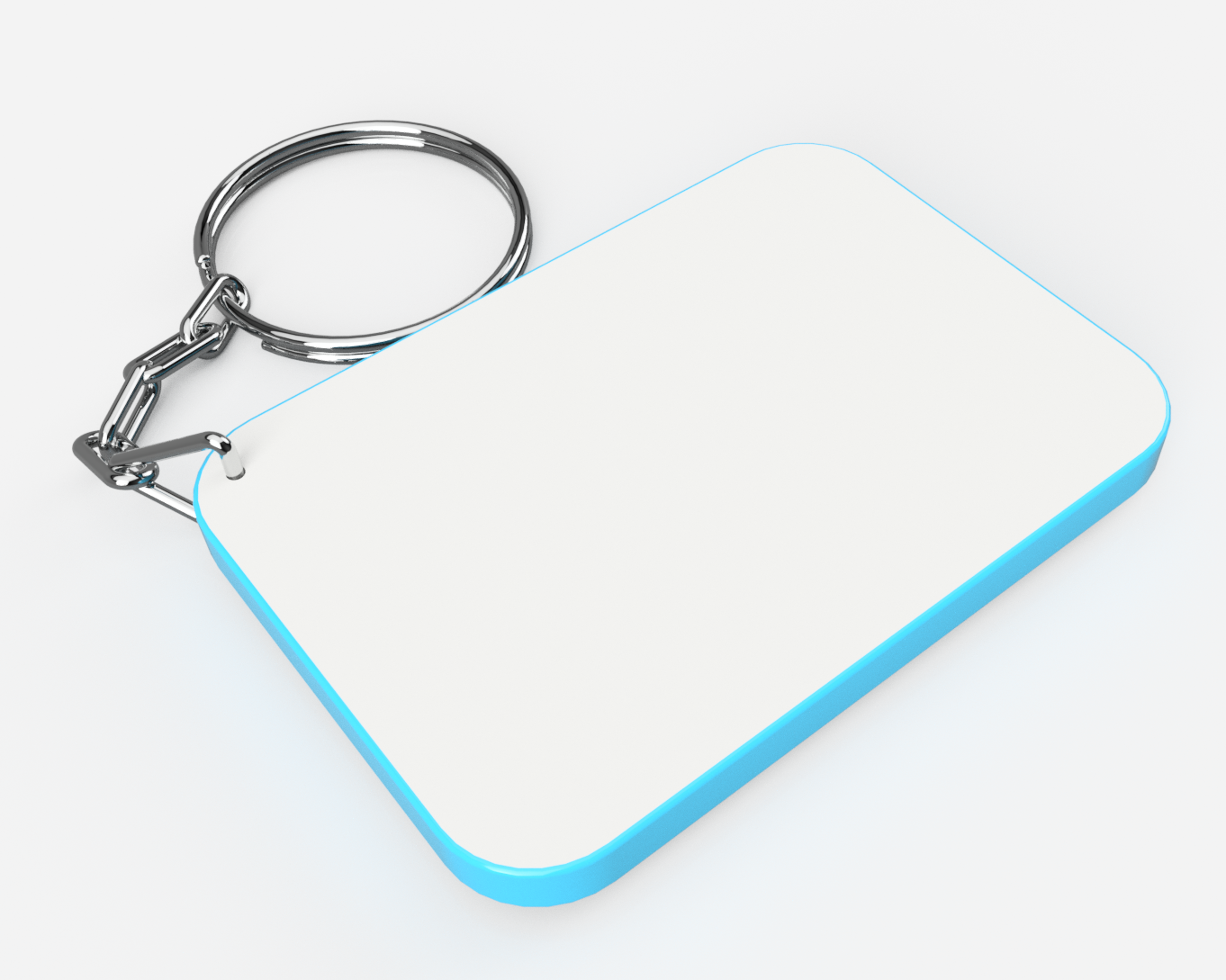 • Double Sided Key Rings